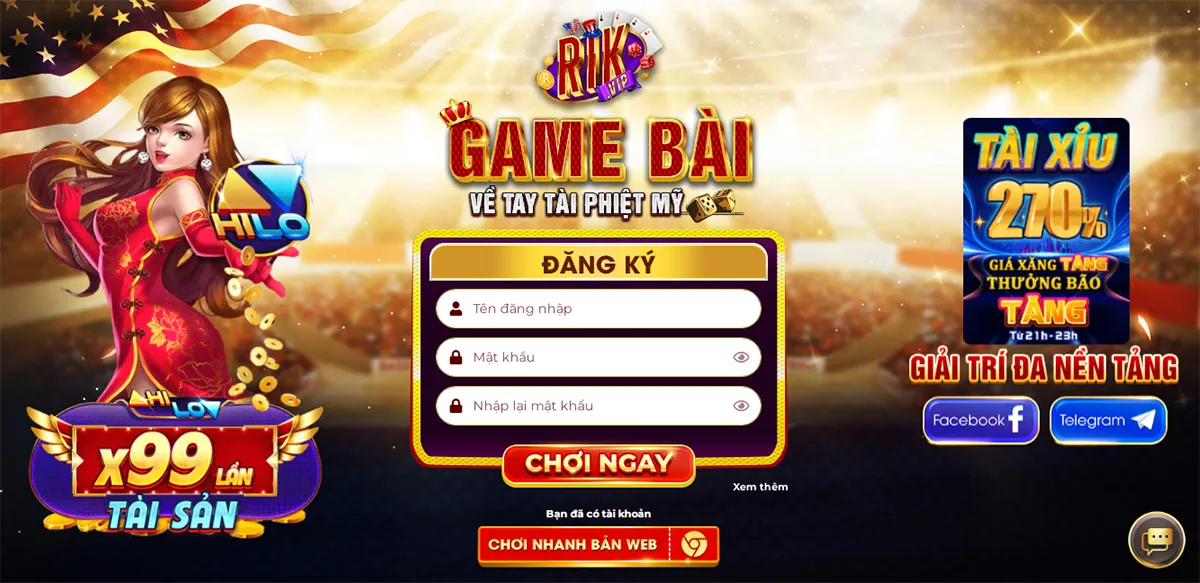 Khắc phục các lỗi khi đăng ký nhà cái Rikvip