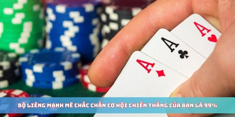 Cách chơi Liêng 3 cây nhà cái Rikvip thắng lớn